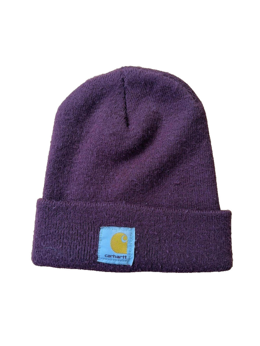 Carhartt A18 Black Acrylic Knit Cuffed Beanie